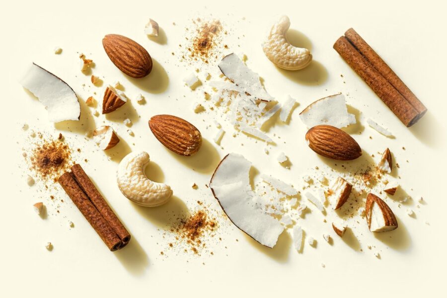 Makro detail tyčinky Collagen Protein Bar