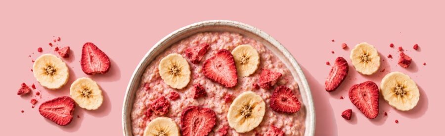 Granola v miske
