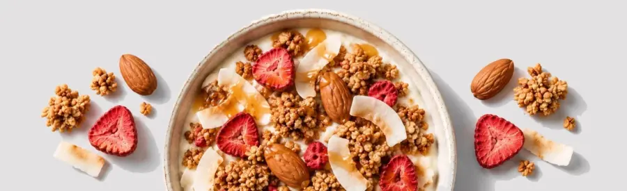 Powerlogy Honey Strawberry Granola 350 g